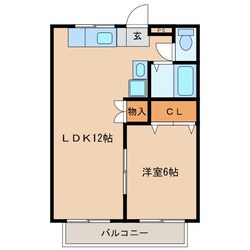 ホーリーTWOの物件間取画像